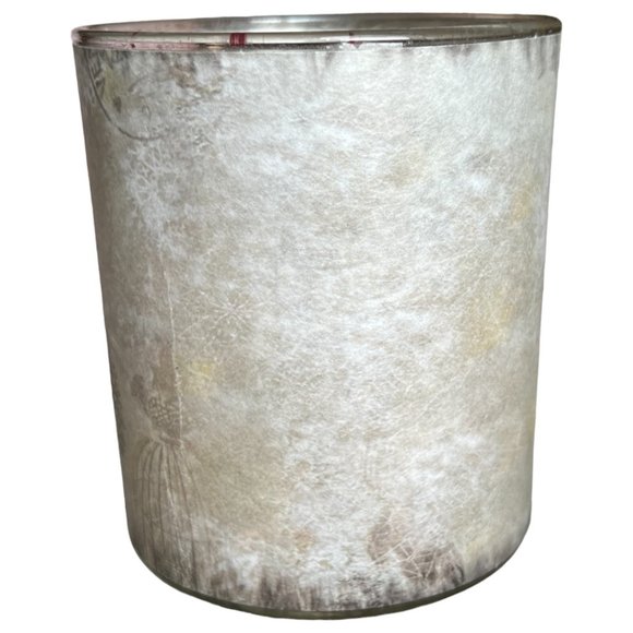 NWOT Glass Owl Candle Holder w/ Unscented Glitter Candle Ethereal - Picture 8 of 15